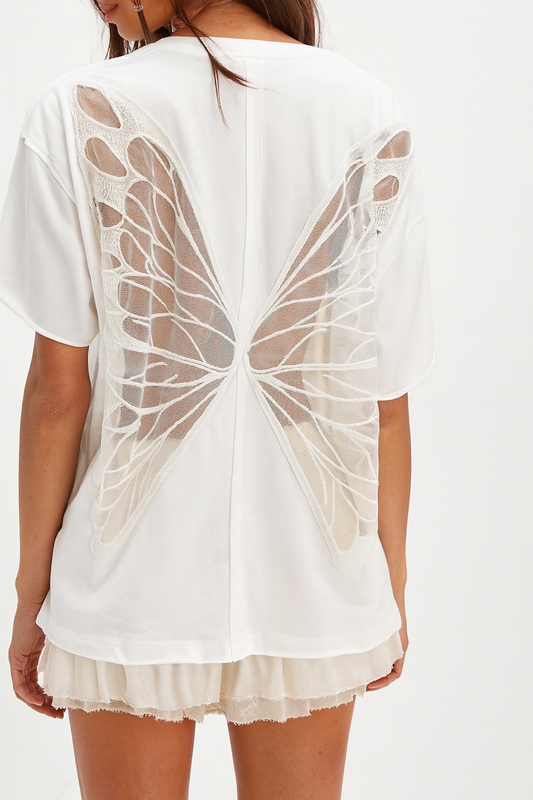 Backless Butterfly Top