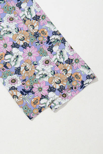 BloomDrape™ - Floral Wide Leg Jumpsuit