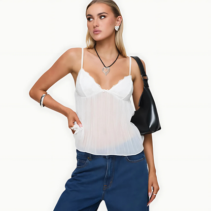 Lulu Pleat Top