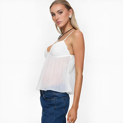 Lulu Pleat Top