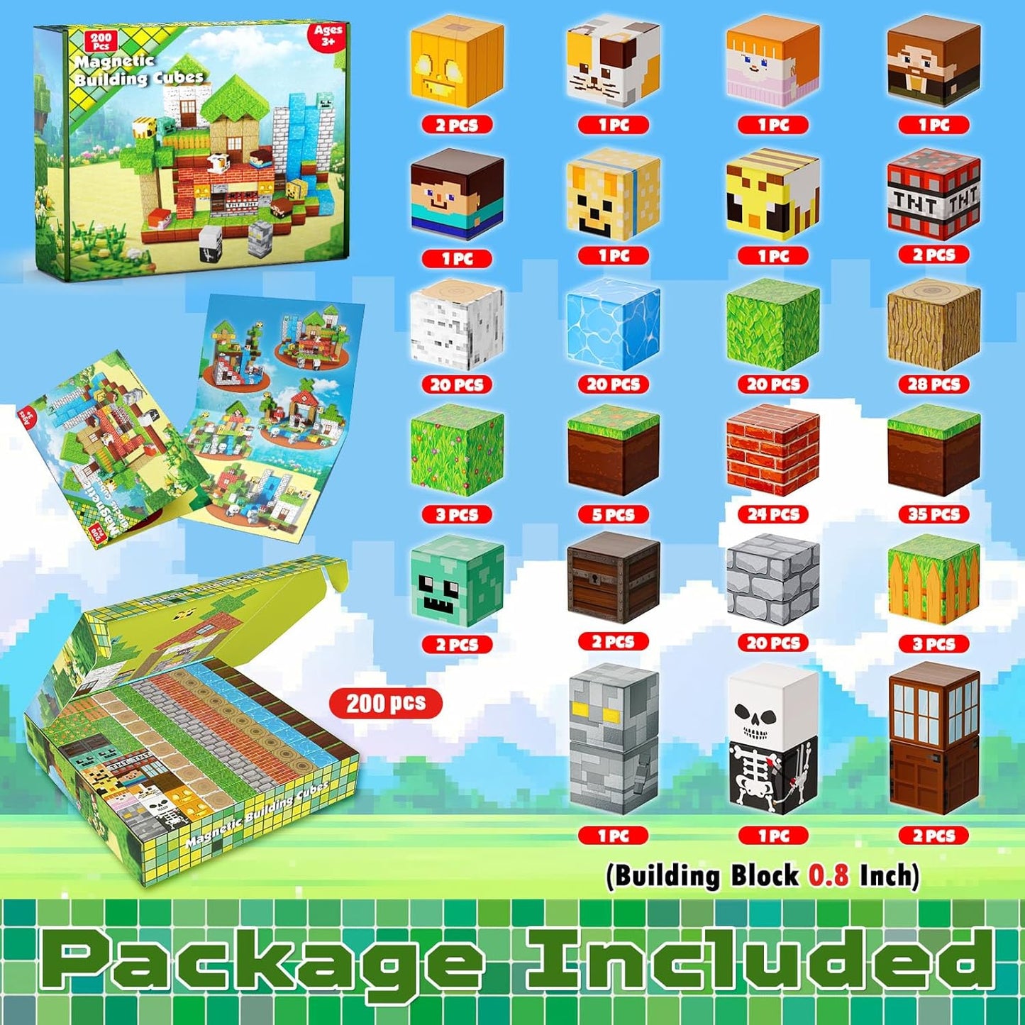 BlockMag™ Magnetic Building Blocks