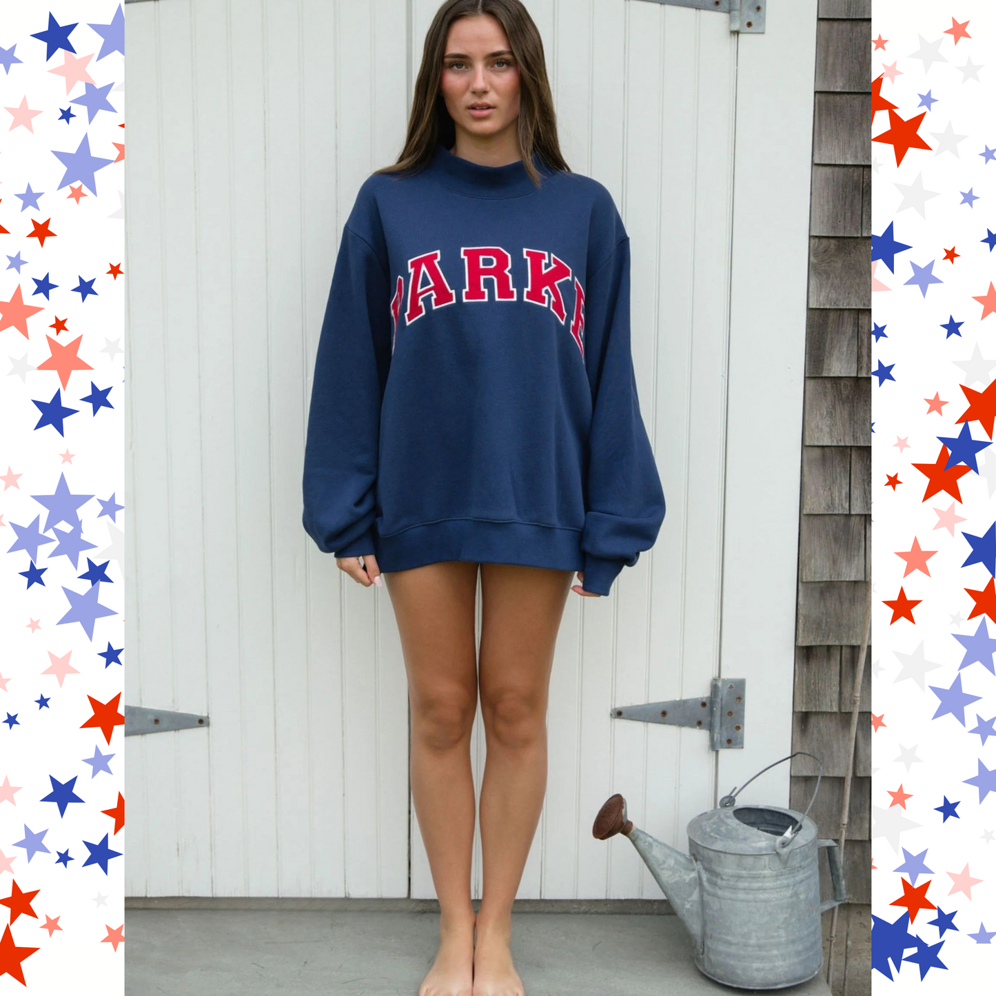 Sunkissed® Varsity Mockneck