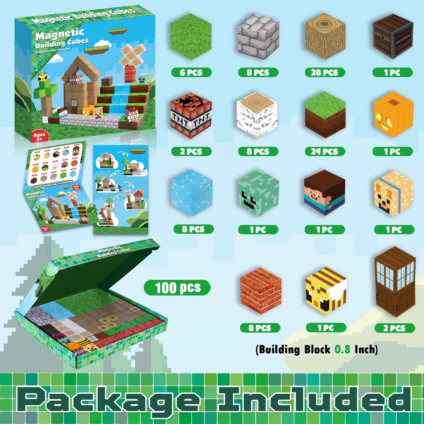 BlockMag™ Magnetic Building Blocks