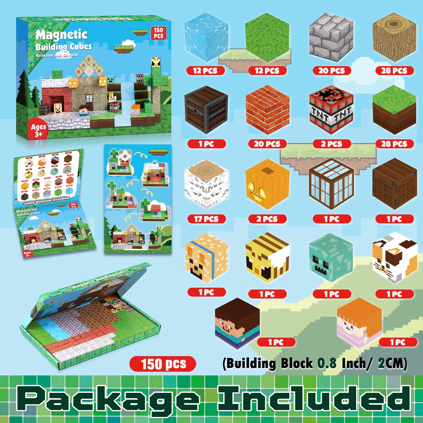 BlockMag™ Magnetic Building Blocks