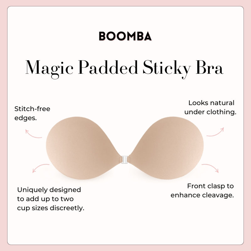 BOOMBA™ Magic Padded Sticky Bra