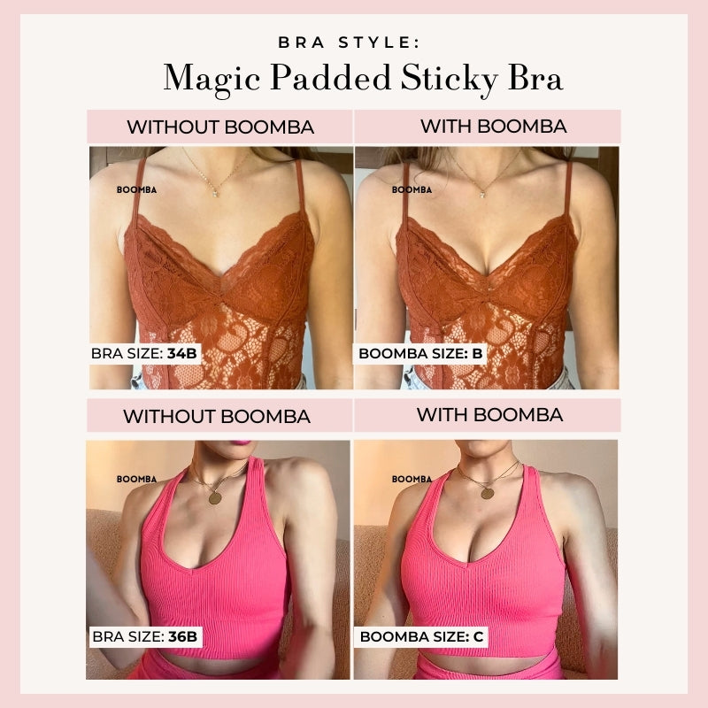 BOOMBA™ Magic Padded Sticky Bra