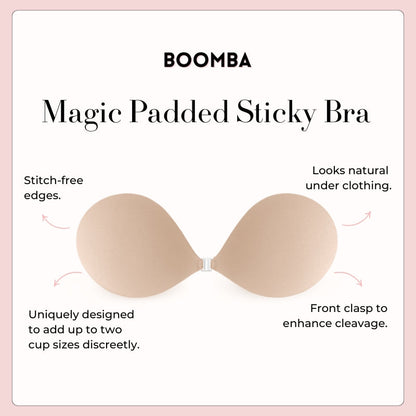 BOOMBA™ Magic Padded Sticky Bra
