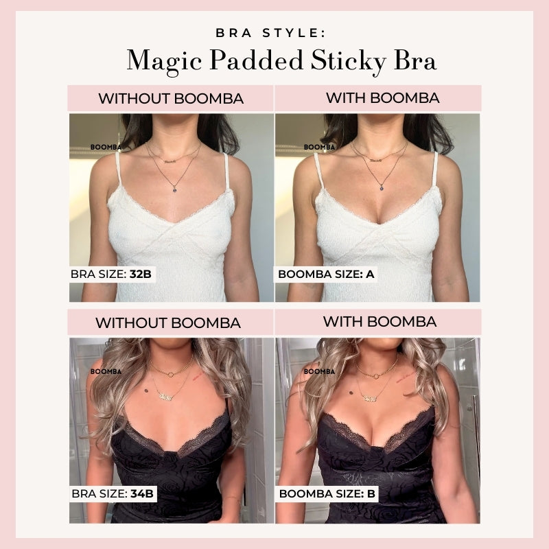 BOOMBA™ Magic Padded Sticky Bra