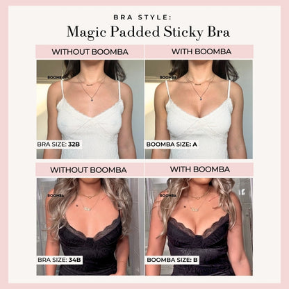 BOOMBA™ Magic Padded Sticky Bra