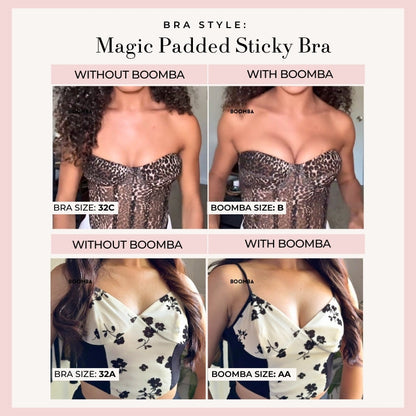 BOOMBA™ Magic Padded Sticky Bra