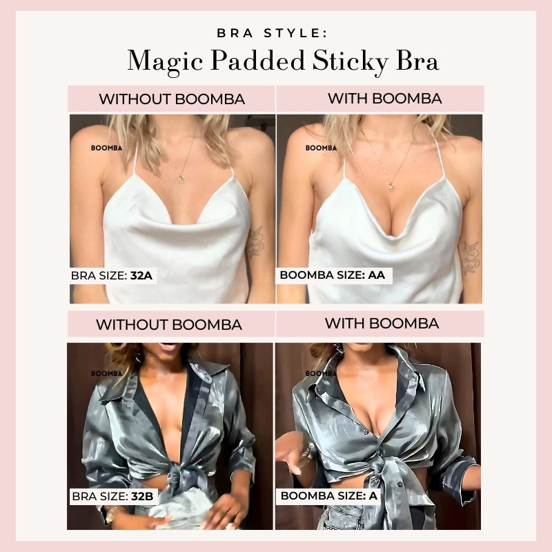BOOMBA™ Magic Padded Sticky Bra