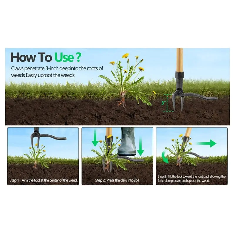StandUpPull™ Weed Remover