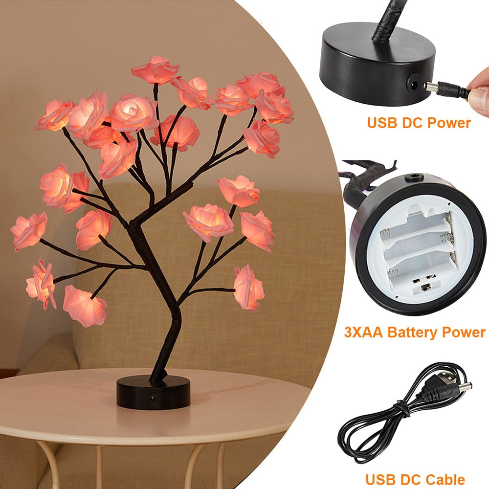 RoseGlow™ - LED Rose Tree