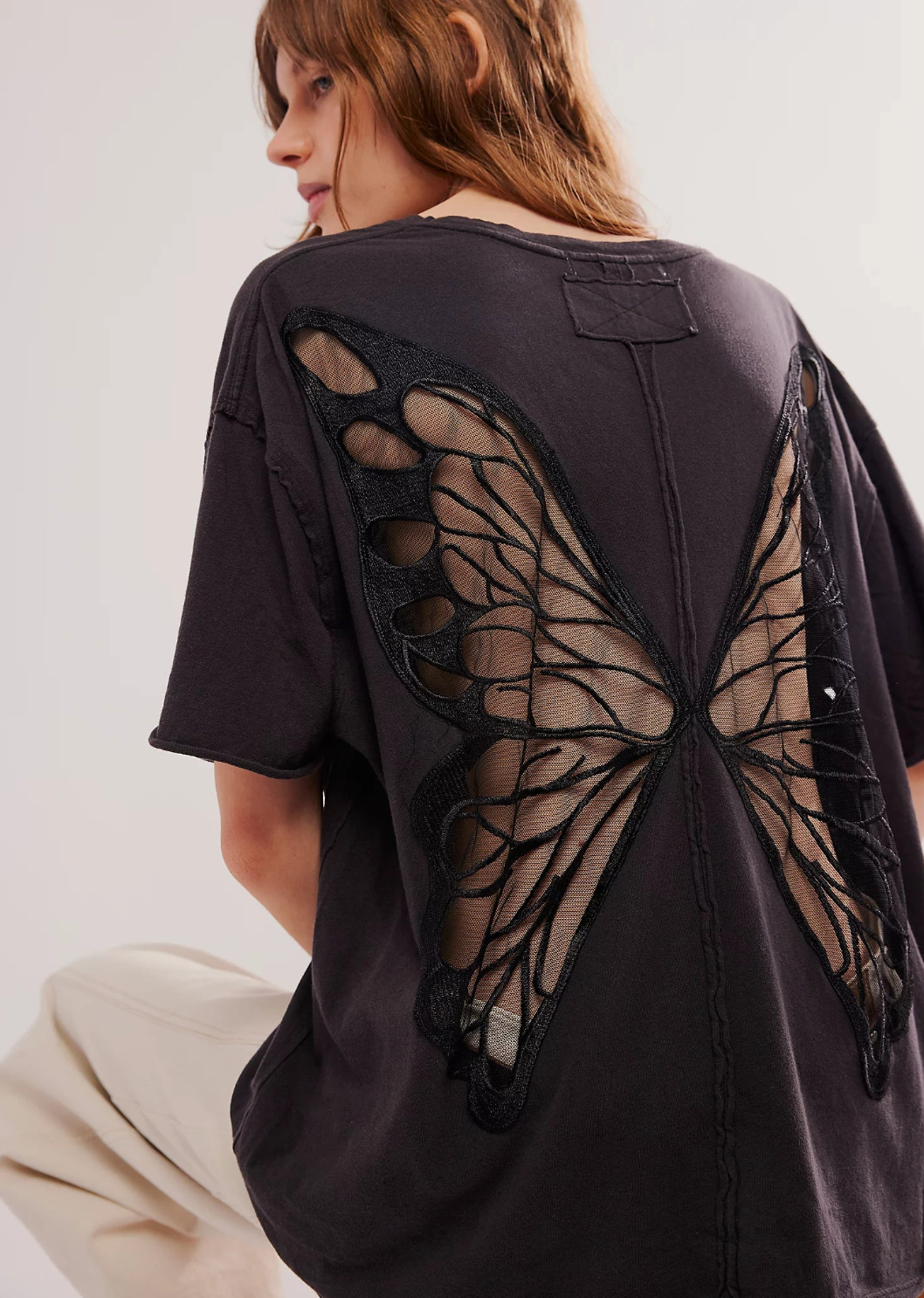 Backless Butterfly Top