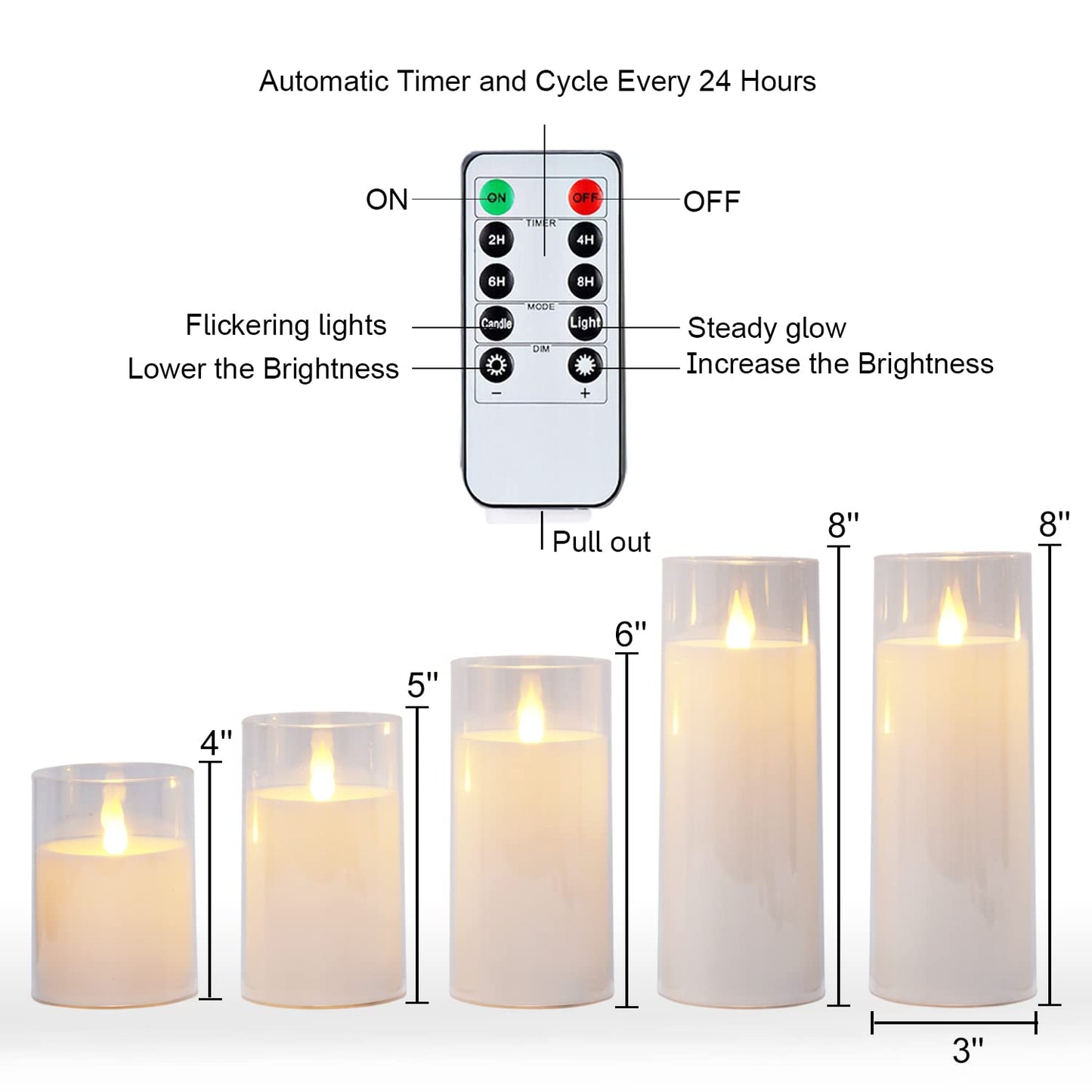 CozyGlow™ Candlelight Set