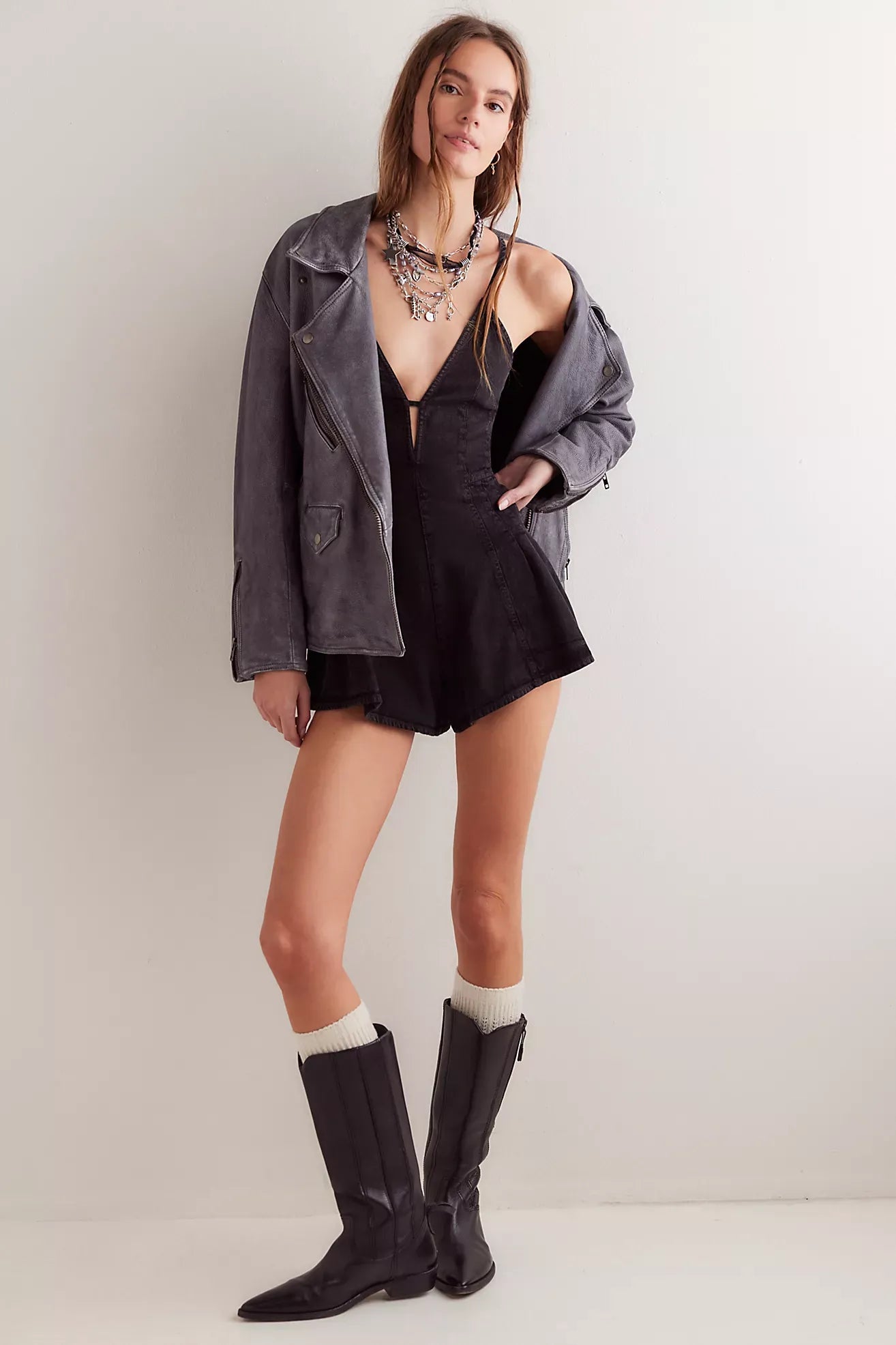 Coastal Cowgirl® Denim Romper