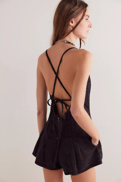 Coastal Cowgirl® Denim Romper