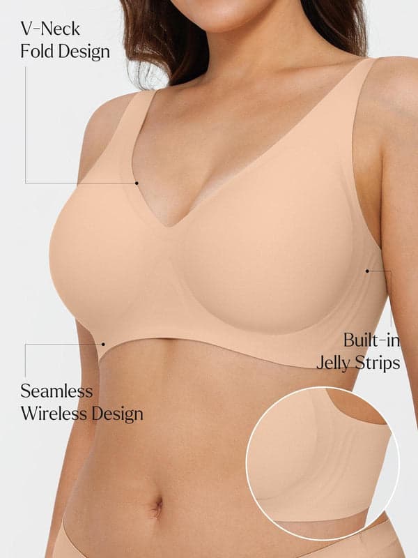 ContourLift™ Seamless Wireless Shaping Push Up Bra