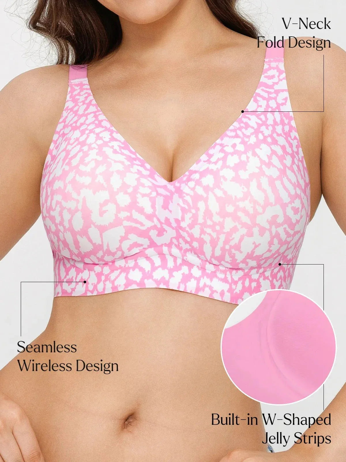 ContourLift™ Seamless Wireless Shaping Push Up Bra