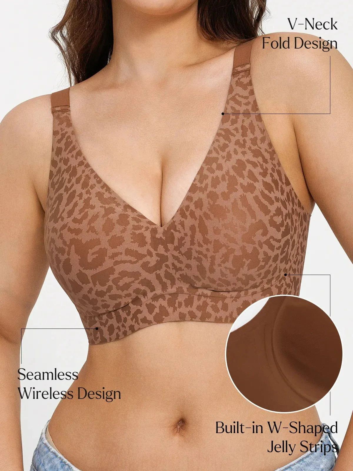 ContourLift™ Seamless Wireless Shaping Push Up Bra