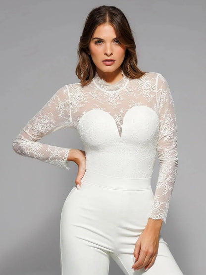 LaceSculpt™ All-In-One Lace Bodysuit