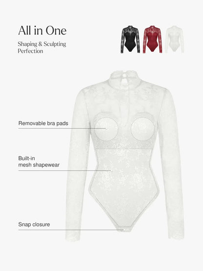 LaceSculpt™ All-In-One Lace Bodysuit